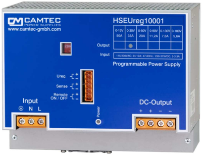 HSEUREG10001.130 CAMTEC Hutschienen-Netzteile