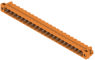 Stiftleiste, 22-polig, RM 5.08 mm, abgewinkelt, orange, 1150020000
