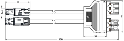 774-5001/103-000 WAGO Pre-assembled Connector Systems Image 3