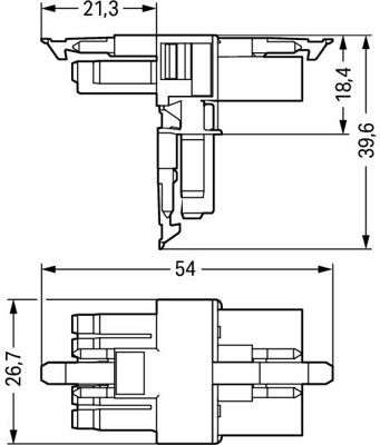 890-622 WAGO Gerätesteckverbinder Bild 2