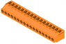 Leiterplattenklemme, 17-polig, RM 5.08 mm, 0,08-6,0 mm², 20 A, Schraubanschluss, orange, 2432060000