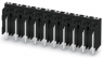 Leiterplattenklemme, 10-polig, RM 5.08 mm, 0,2-1,5 mm², 13.5 A, Federklemmanschluss, schwarz, 1823609