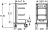 00.711.004.1 Vertiv Wagen, Taschen, Koffer und Halter