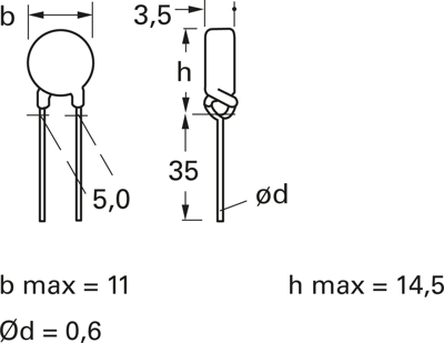 B59960C0080A070 EPCOS Kaltleiter