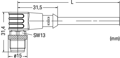 756-5312/030-015 WAGO Sensor-Aktor Kabel Bild 2