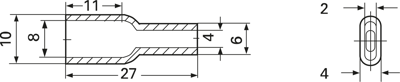 631-08199 HellermannTyton Isolierhülsen