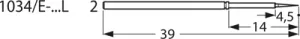 1034/E-BSTL2-1.5N-AU-0.5 PTR Prüfstifte