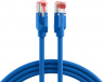 Patchkabel, RJ45-Stecker, gerade auf RJ45-Stecker, gerade, Cat 6A, S/FTP, LSZH, 25 m, blau