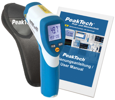 P 4975 PeakTech Thermometer, Anzeigegeräte Bild 1