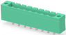 Leiterplattenklemme, 8-polig, RM 5.08 mm, 0,05-3 mm², 15 A, Stift, grün, 796867-8