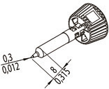 0142PDLF03/SB Ersa Lötspitzen, Entlötspitzen und Heißluftdüsen Bild 2