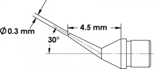 MFTC-6CNBR4501 METCAL Soldering tips, desoldering tips and hot air nozzles