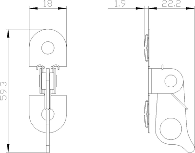 3WA9111-0BA71 Siemens Zubehör für Sicherungen Bild 2