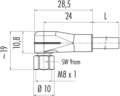 77 3708 0000 50003-0200 binder Sensor-Aktor Kabel Bild 2