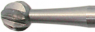 Feinfräser, Ø 1.5 mm, Schaft-Ø 2.35 mm, Kugel, Stahl, Spezialstahl, 1 104 015