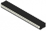 Leiterplattenklemme, 23-polig, RM 3.81 mm, 0,13-1,5 mm², 12 A, Federklemmanschluss, schwarz, 1871300000