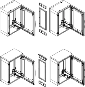 NSYMUPLA204G Schneider Electric Accessories for Enclosures