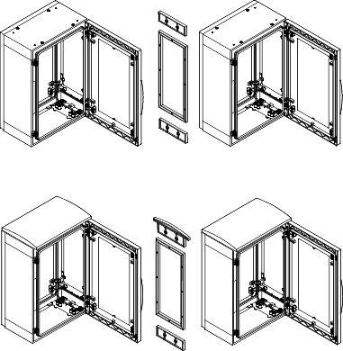 NSYMUPLA156G Schneider Electric Accessories for Enclosures