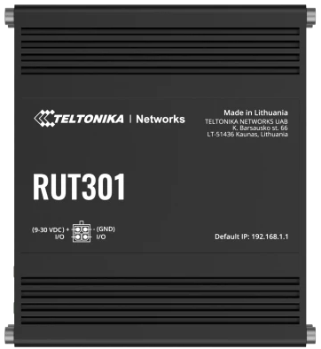 RUT301000000 TELTONIKA NETWORKS, UAB Server, Router Bild 1