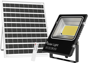 Solar-Fluter mit Akku, 6 W PV, 700 lm, 6500K, IP661