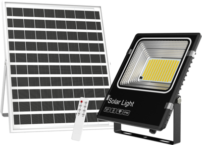 Solar LED-Fluter, wiederaufladbar, 50 W, 700 lm, 6500 K, LXSO400100