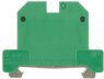 Schutzleiter-Reihenklemme, Schraubanschluss, 0,5-4,0 mm², 1-polig, 8 kV, gelb/grün, 0661160000