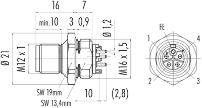 99 0641 20 05 binder Sensor-Actuator Connectors Image 2