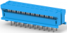 Stiftleiste, 20-polig, RM 2.54 mm, gerade, blau, 1658525-9