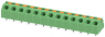 Leiterplattenklemme, 13-polig, RM 5 mm, 0,2-1,5 mm², 16 A, Federklemmanschluss, grün, 1862385