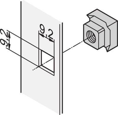 21101-171 SCHROFF Muttern, Scheiben, Ringe