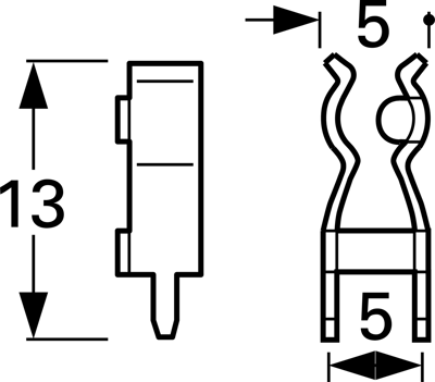 1056B.68 Vogt Sicherungshalter