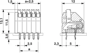 1990009 Phoenix Contact PCB Terminal Blocks