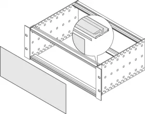 24560-233 SCHROFF Accessories for Enclosures