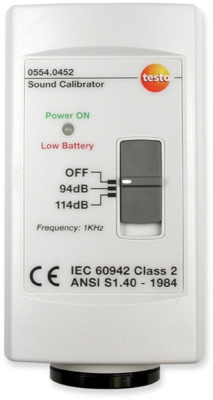 0554 0452 Testo Luxmeter, Schallpegelmesser, Magnetfeldtester