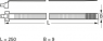 Kabelbinder, lösbar, Polyamid, (L x B) 250 x 9 mm, Bündel-Ø 1.6 bis 71 mm, schwarz, UV-beständig, -40 bis 85 °C