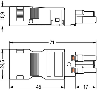 770-122/041-000 WAGO Device Connectors Image 2