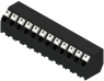 Leiterplattenklemme, 12-polig, RM 5.08 mm, 0,13-1,5 mm², 12 A, Federklemmanschluss, schwarz, 1884830000