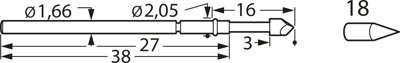 F78618B130G300 Feinmetall Prüfstifte Bild 3