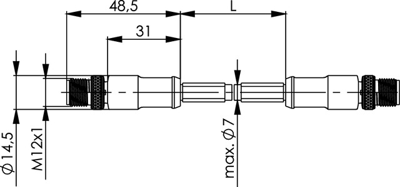 100017256 Telegärtner Sensor-Aktor Kabel Bild 2