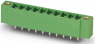 Stiftleiste, 4-polig, RM 3.81 mm, gerade, grün, 1830619