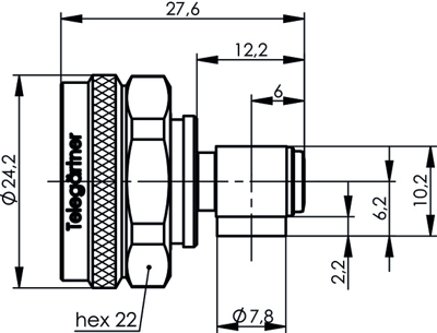 100025203 Telegärtner Coaxial Connectors Image 2