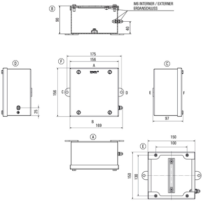 1002740000 Weidmüller General Purpose Enclosures Image 2