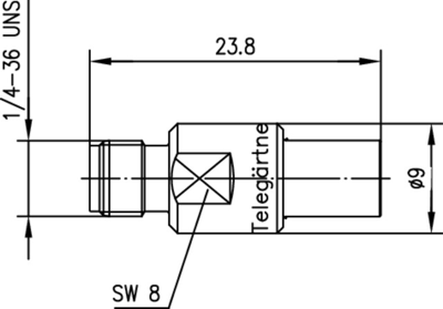 100024808 Telegärtner Coaxial Adapters Image 2