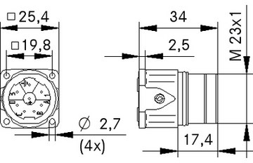 76003510 LAPP Sonstige Rundsteckverbinder Bild 2