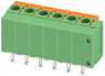Leiterplattenklemme, 6-polig, RM 5.08 mm, 0,2-1,5 mm², 15 A, Federklemmanschluss, grün, 1780662