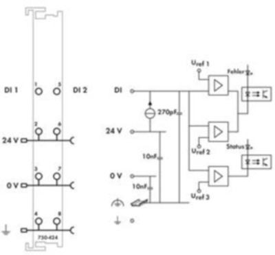 750-424 WAGO Digitalmodule Bild 3