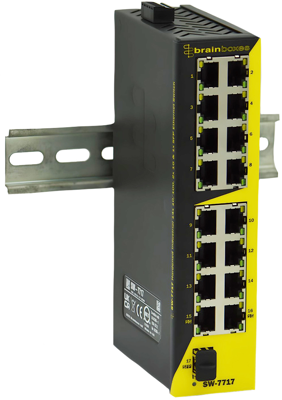 SW-7717 BRAINBOXES ETHERNET-Switches Bild 1