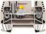 Trenn- und Messtrenn Reihenklemme, Schraubanschluss, 0,5-10 mm², 41 A, 6 kV, dunkelbeige, 1018100000