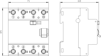 5SV3448-6 Siemens FI-Schutzschalter Bild 2