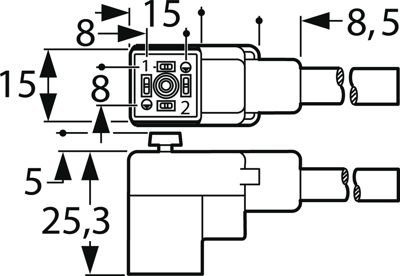 12274 Lumberg Automation Sensor-Aktor Kabel Bild 2